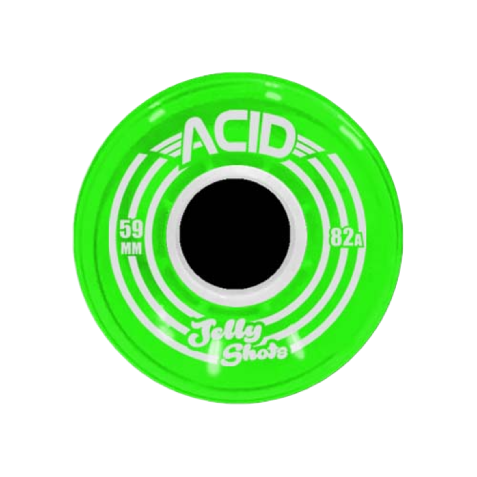 Acid Chemical Co. Acid Chemical Co. Jelly Shots Wheels 59mm 80a - Green (Set of 4)