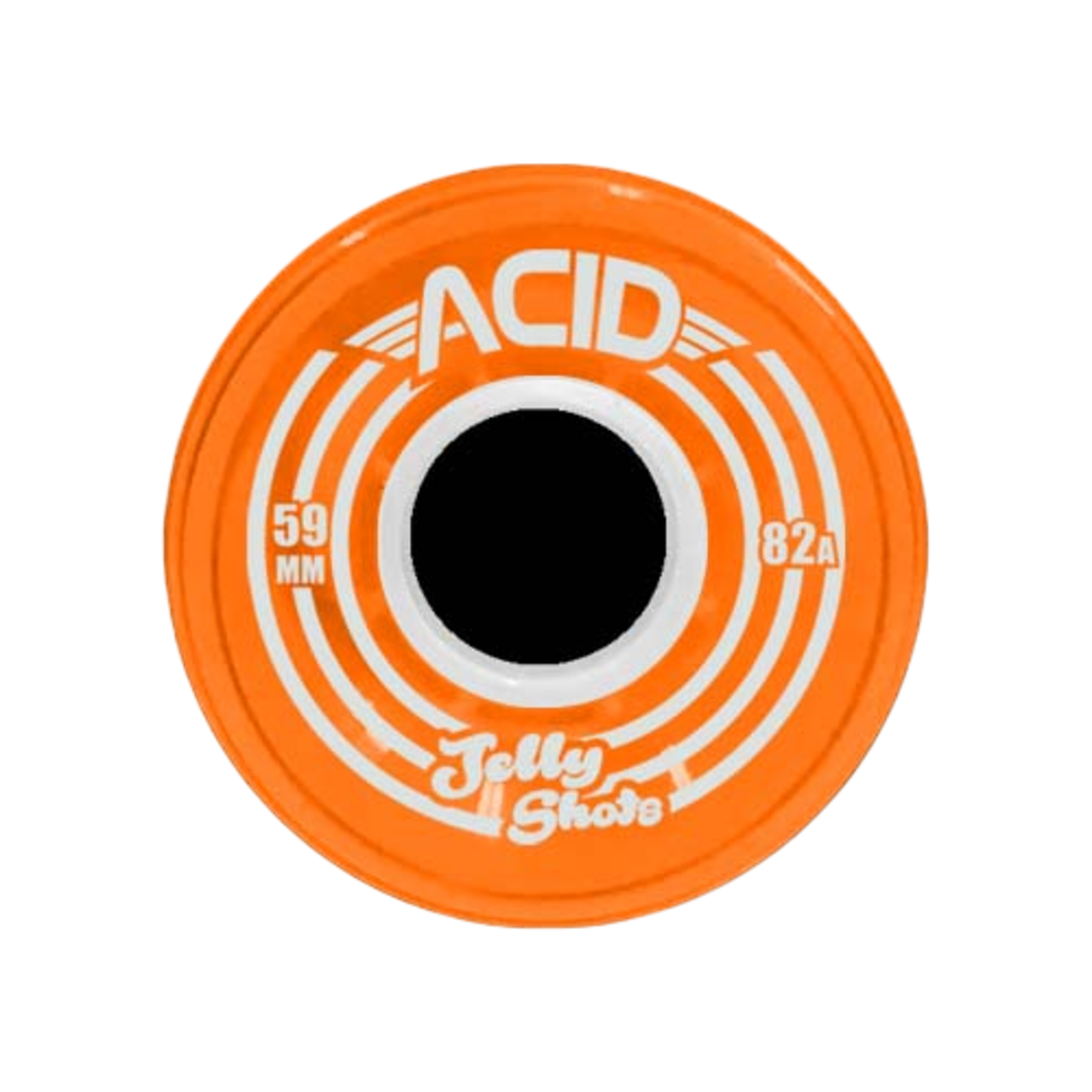 Acid Chemical Co. Acid Chemical Co. Jelly Shots Wheels 59mm 80a - Orange (Set of 4)