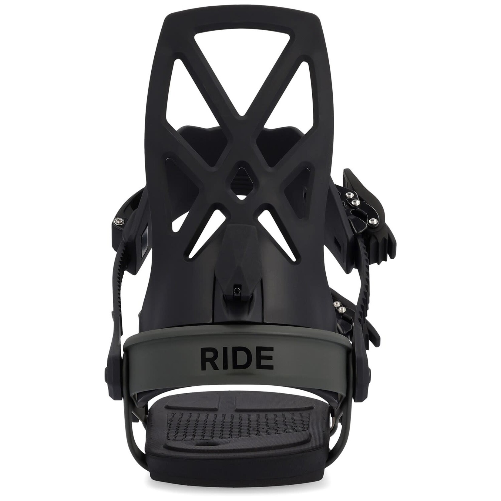 Ride Snowboard co. Ride A4 Snowboard Bindings - Black Noir