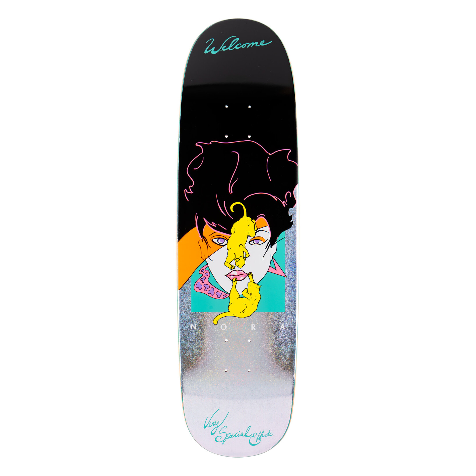 Welcome Skateboards Welcome Nora Special Effects on Sphynx Deck - 8.8" x 32.4"