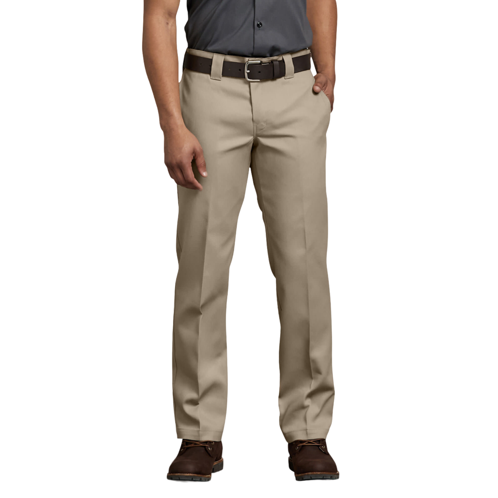 Dickies Dickies Slim Fit Straight Leg Work Pant - Desert Sand