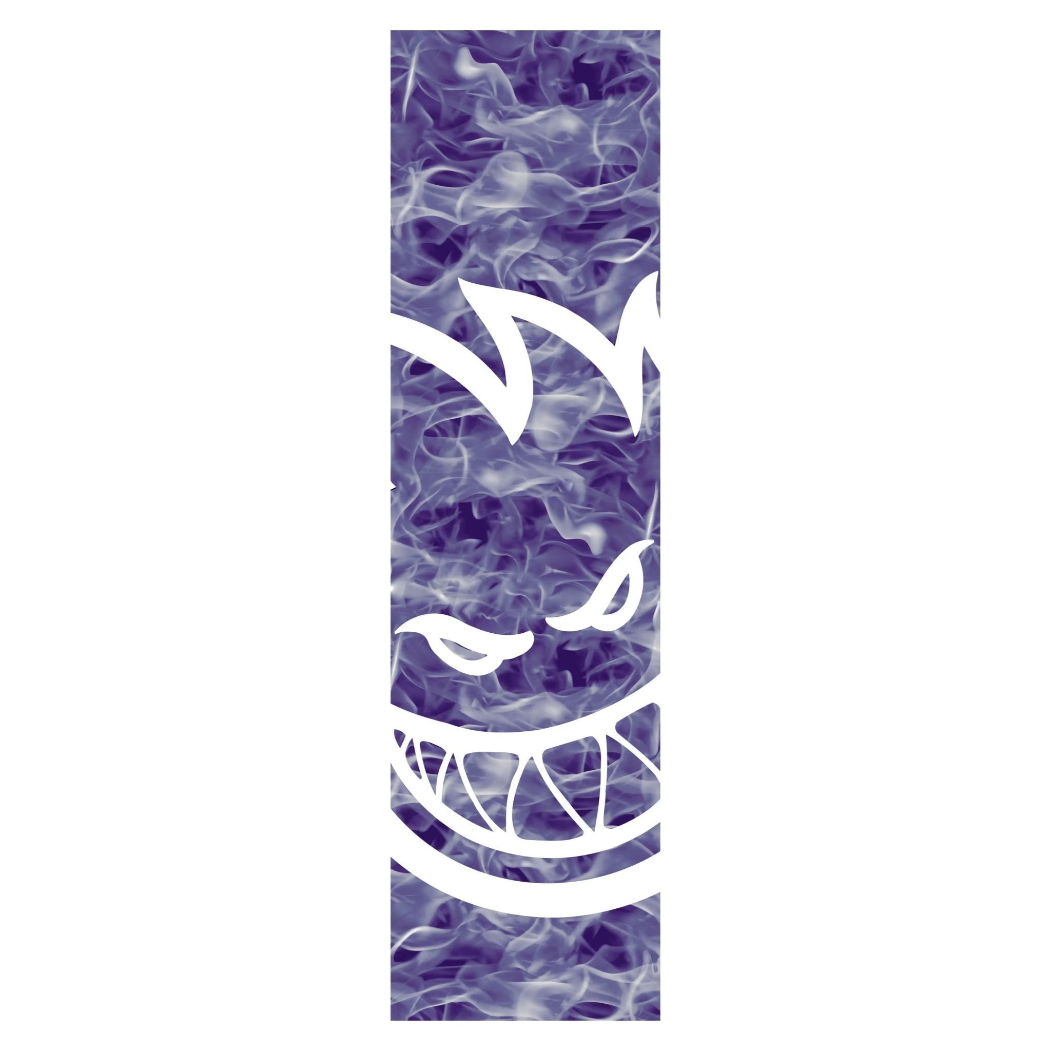 SPITFIRE BIGHEAD SMOKE PURPLE /CLEAR GRIPTAPE- 9 X 33