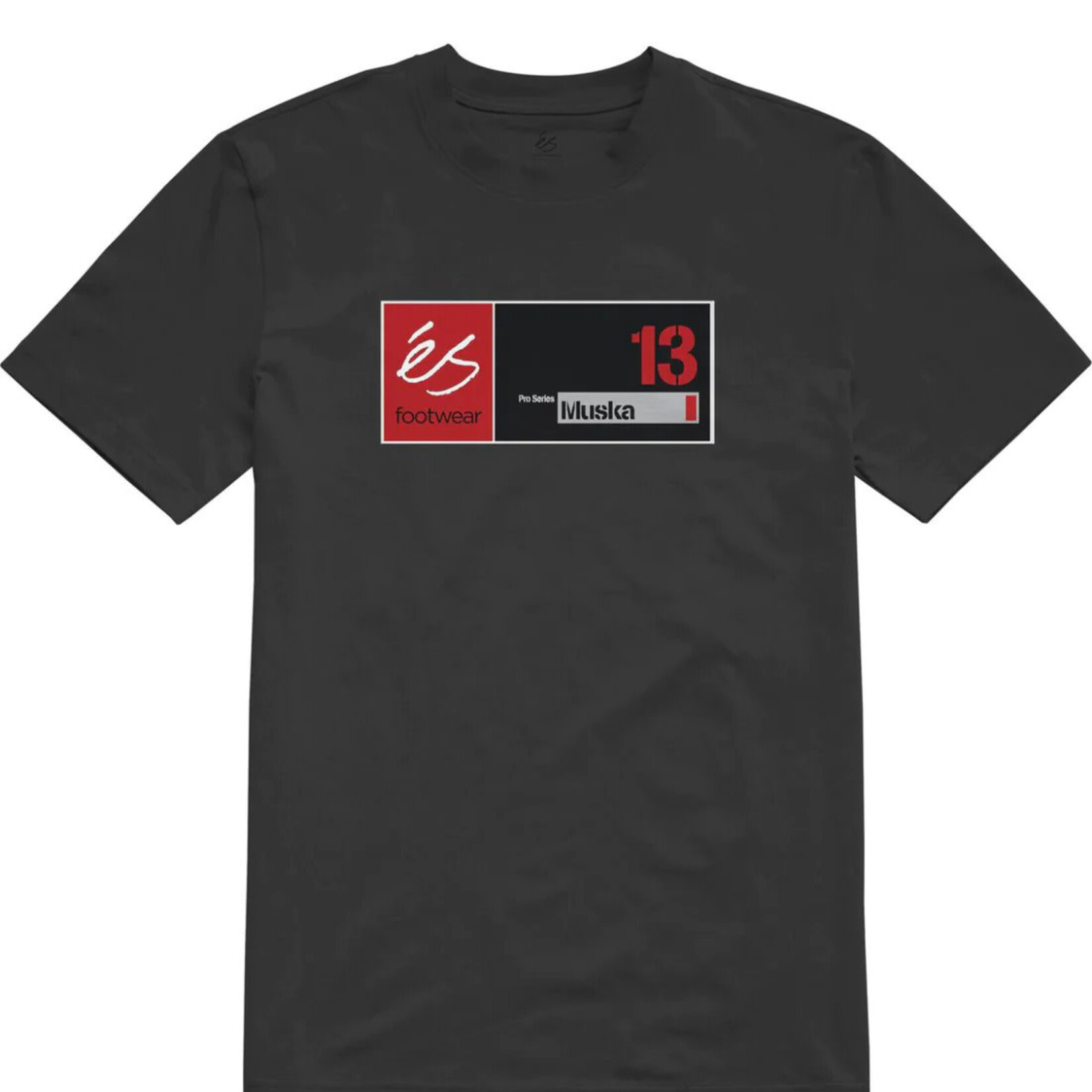 eS ES Muska 13 T-Shirt - Black
