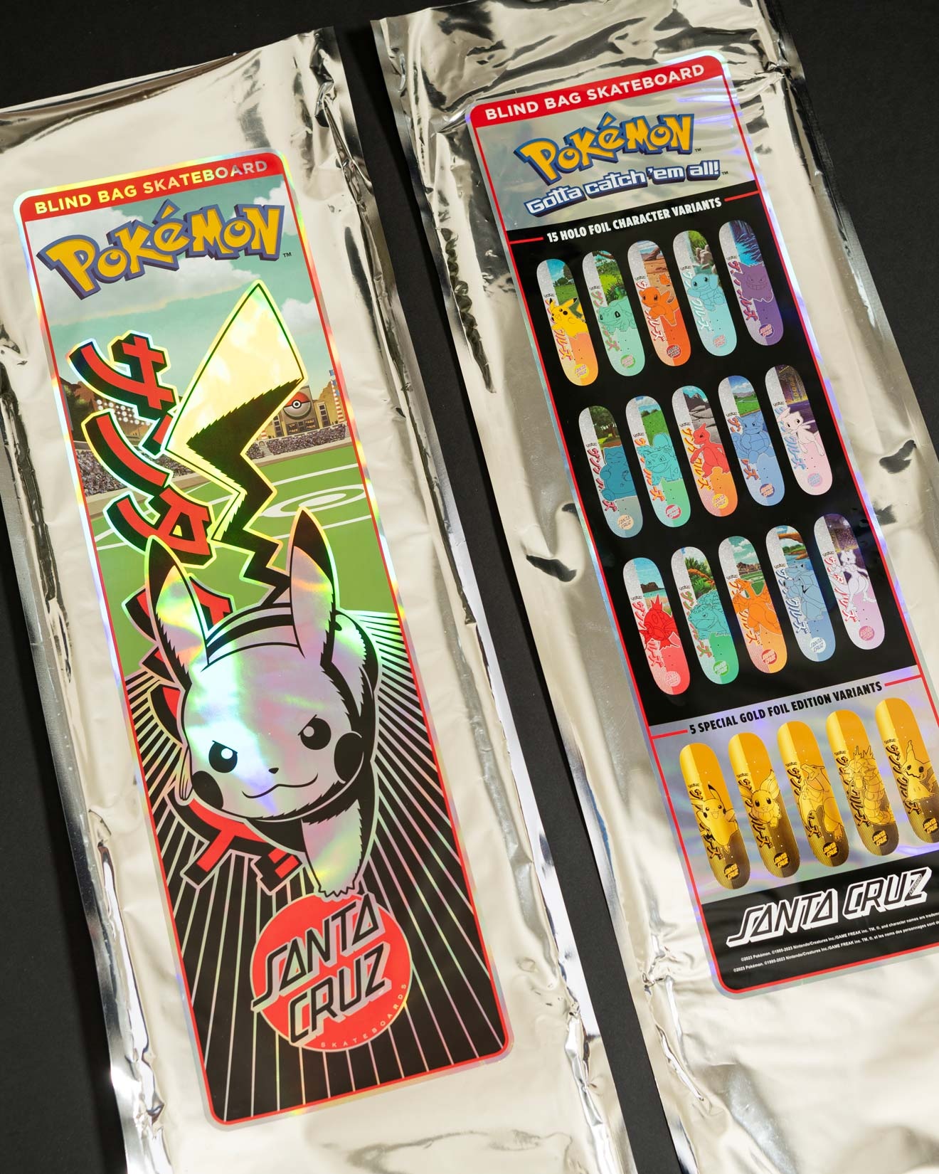 The Pokémon & Santa Cruz Blind Bag Collection 