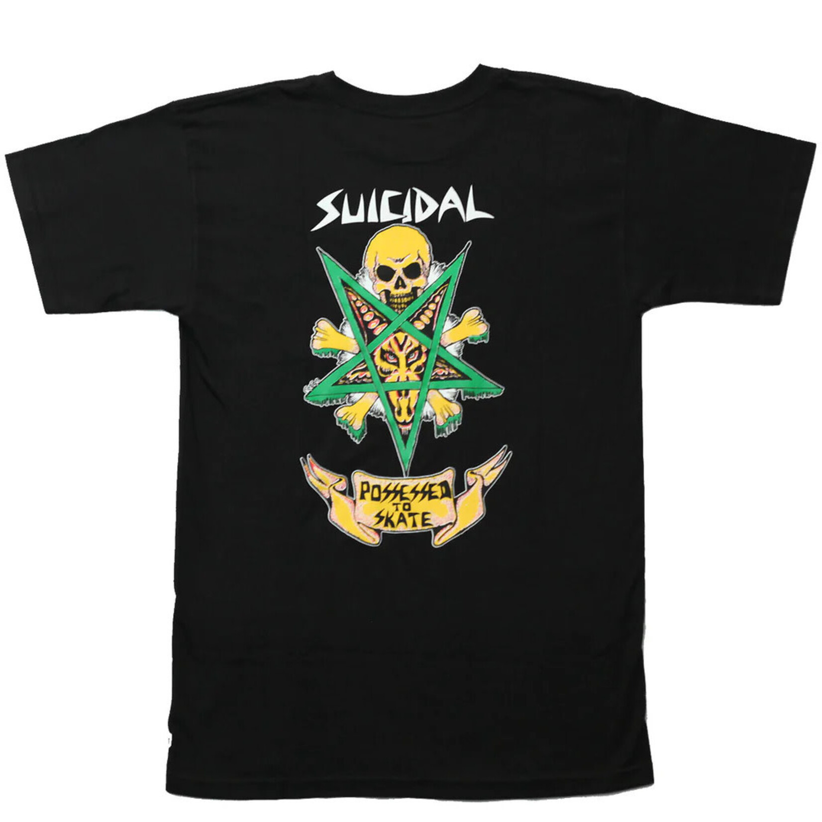 Dogtown Suicidal Skates Possessed To Skate 80s T-Shirt - Black