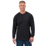 Dickies Dickies L/S Henley T-Shirt - Black