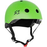 S-One Helmets S-One Helmet Mini Lifer Bright Green Matte - M