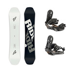 Ride Zero Jr. Snowboard Complete