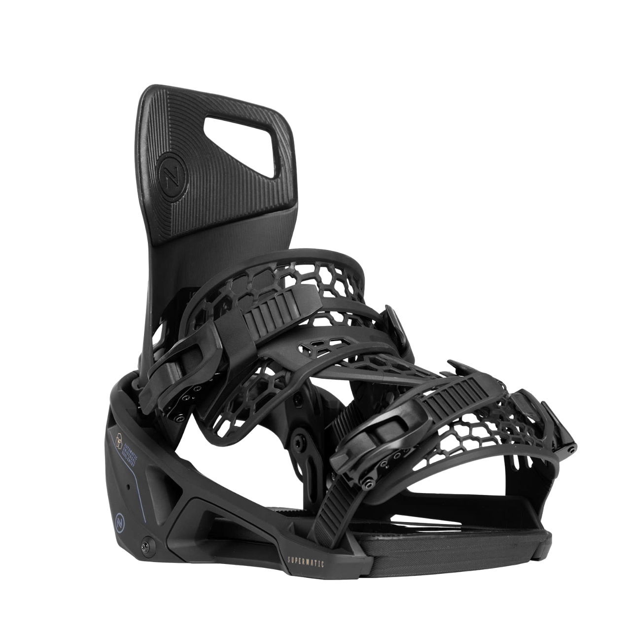 2024 Nidecker Supermatic Binding- Black - Attic Skate & Snow 2024 Nidecker Supermatic Binding- Black - Attic Skate & Snow