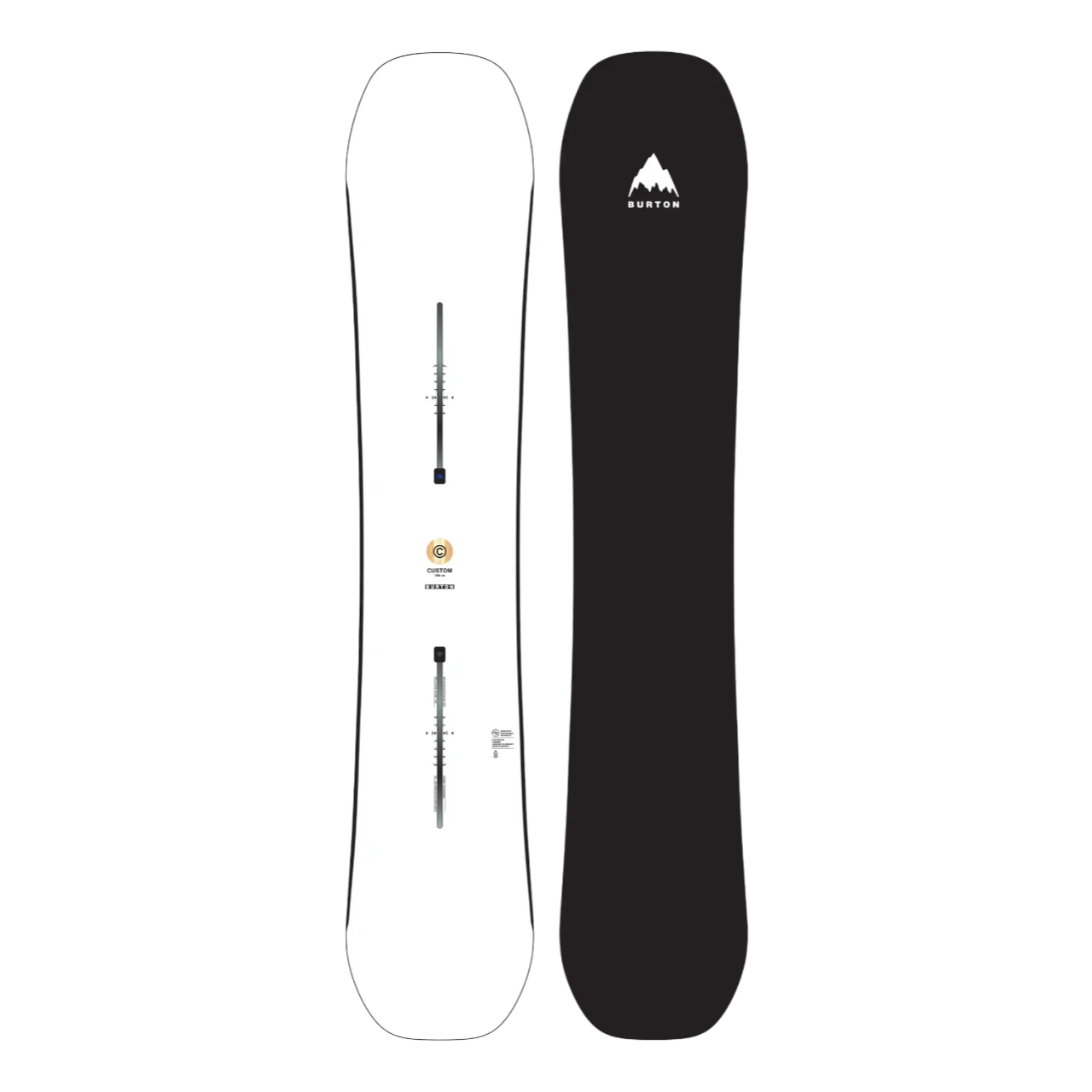 2024 Burton Custom Camber Deck White Attic Skate & Snow Shop