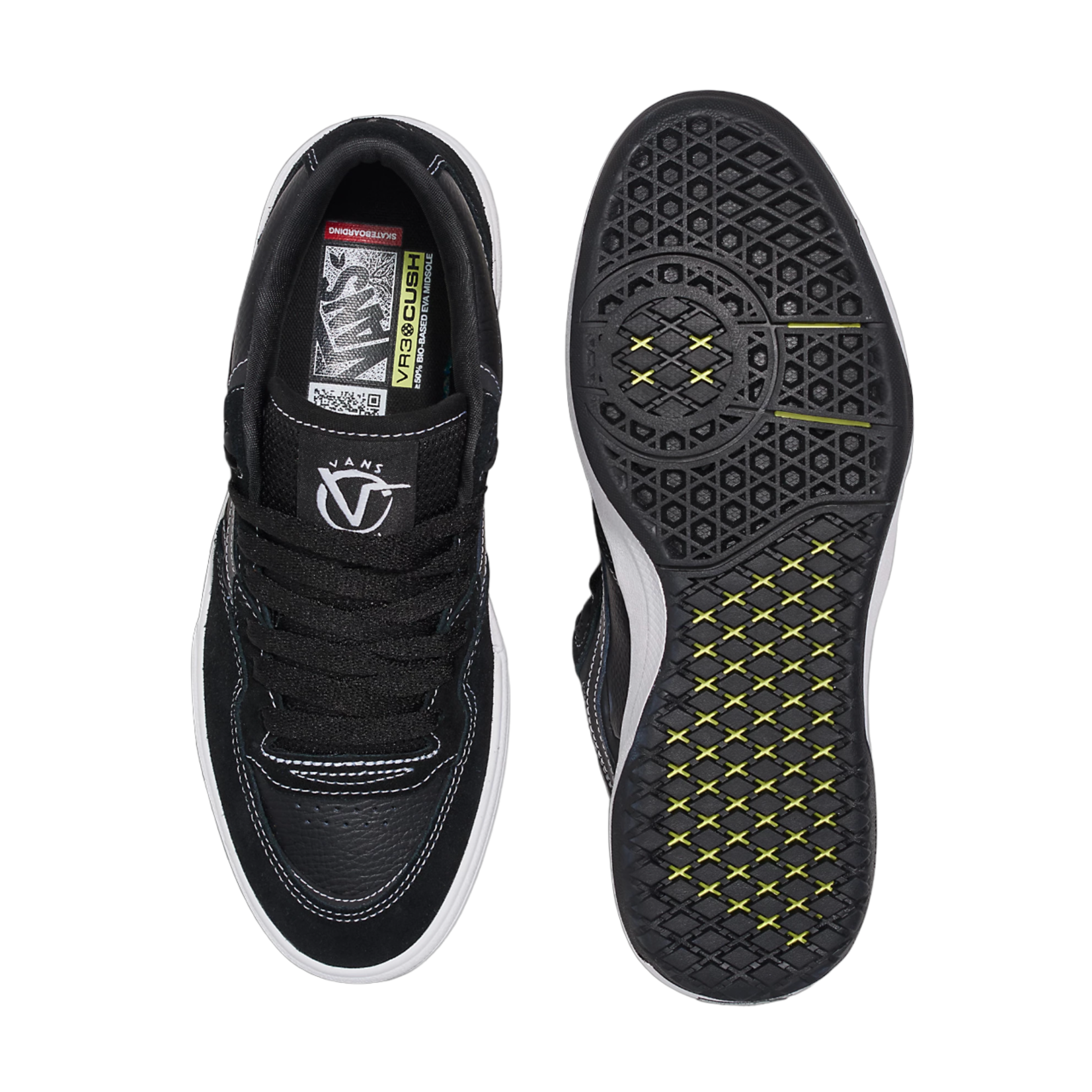 Vans Vans Rowan 2 Skate Shoes - Black/White