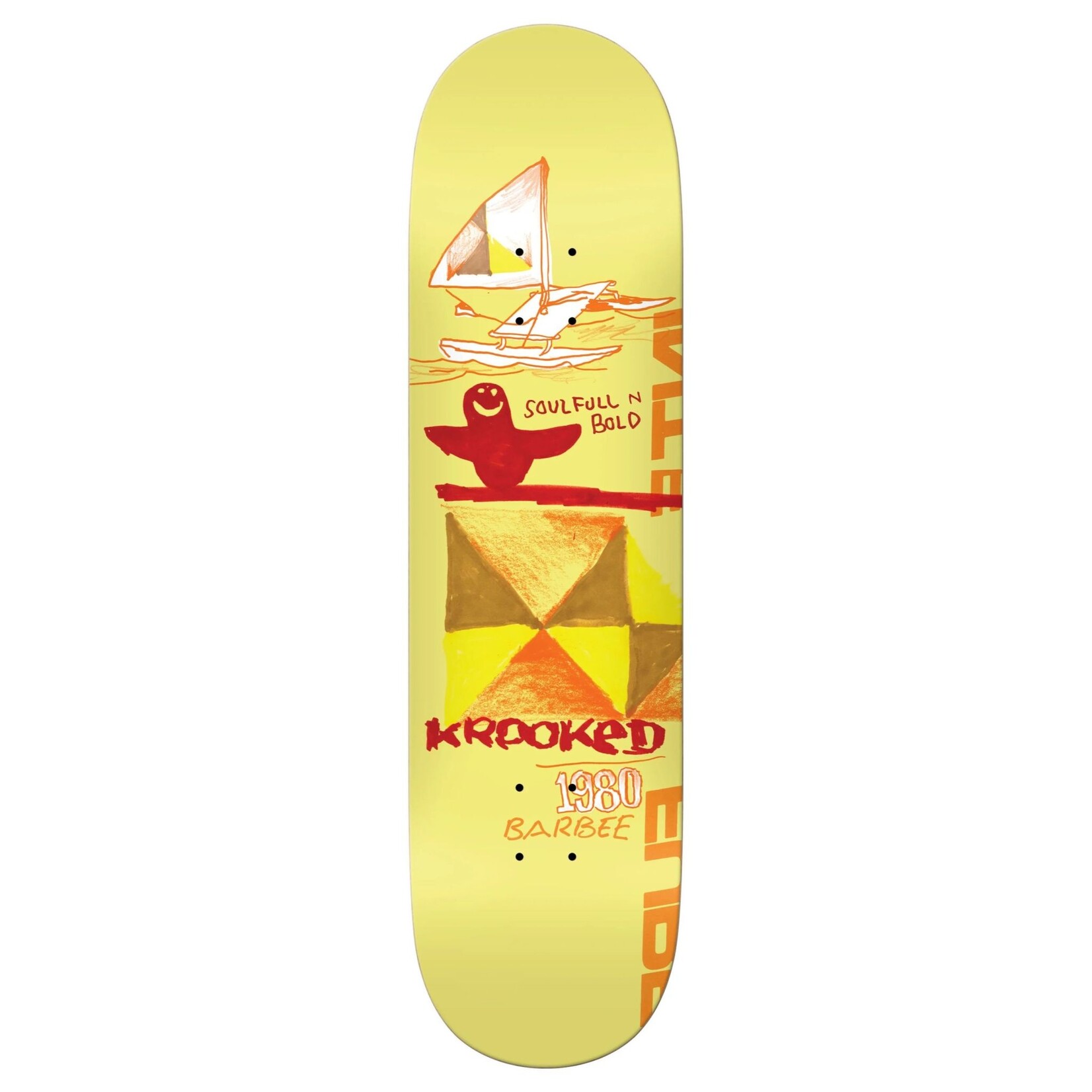 Krooked Krooked Barbee Soul Full Deck - 8.5"x 31.8"