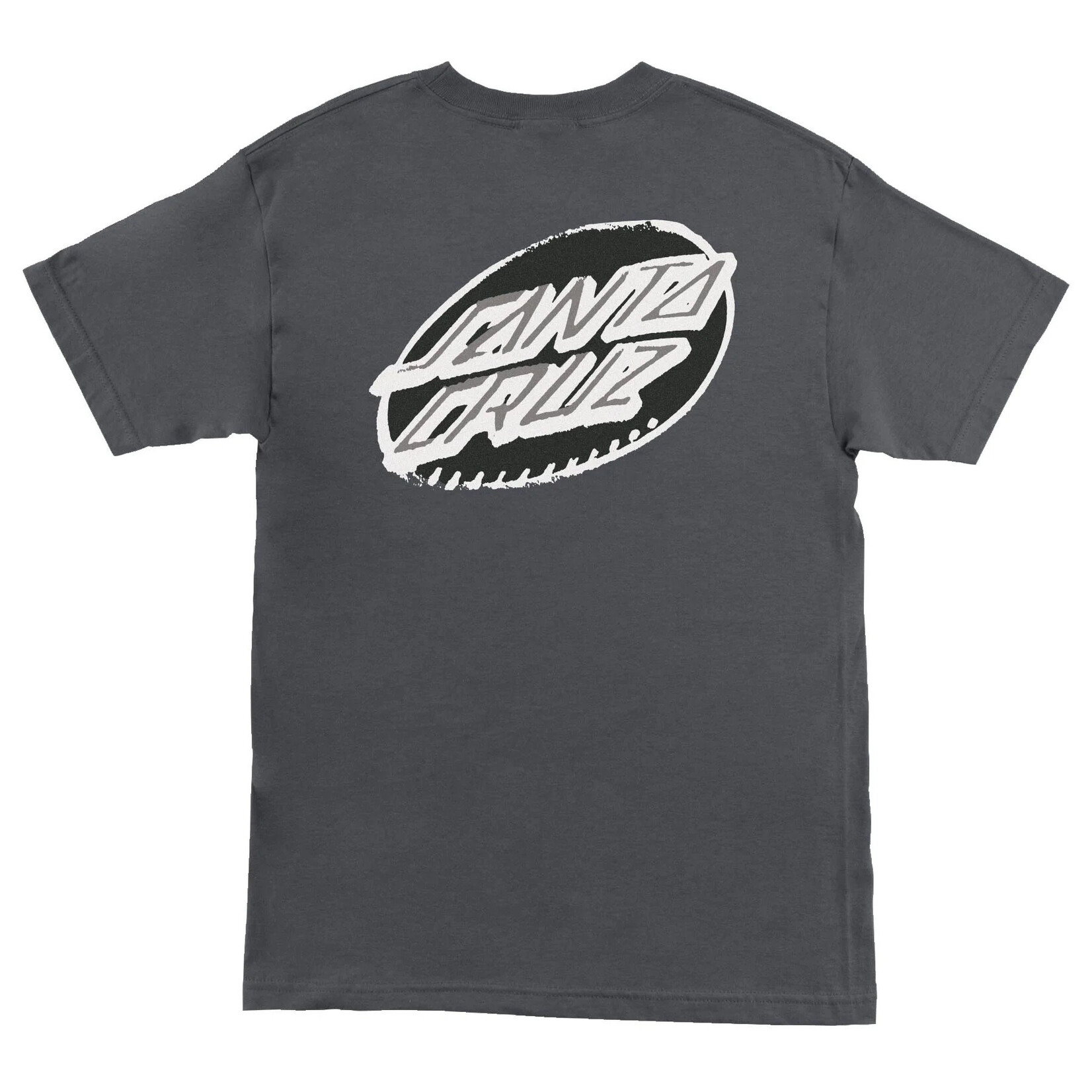 Santa Cruz Skateboards Santa Cruz Creep Dot T-Shirt - Charcoal