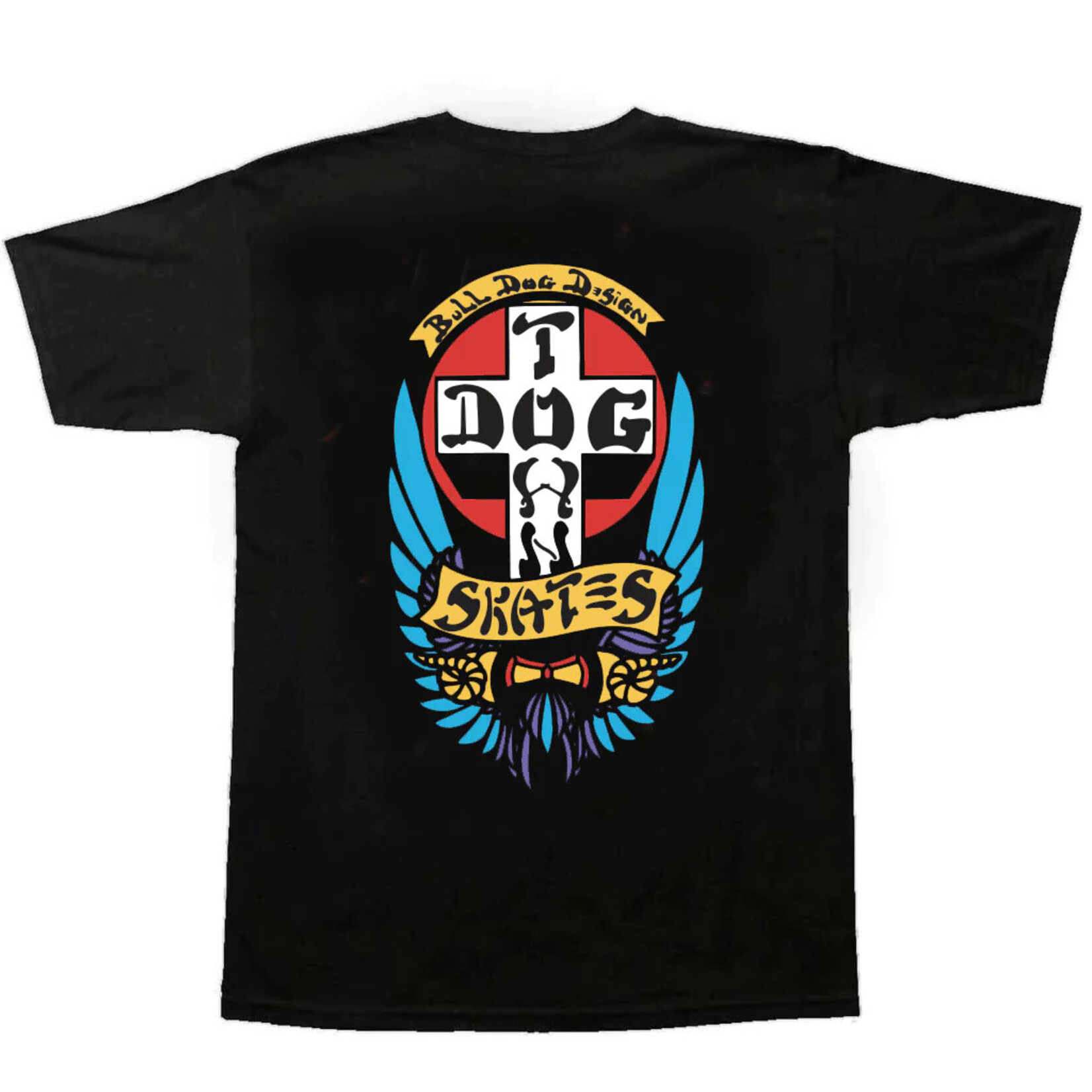 Dogtown Dogtown Bull Dog OG 70's T-Shirt - Black