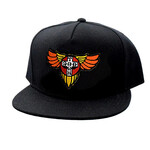 Dogtown Dogtown Wings Patch OG 70's Snapback Hat - Black