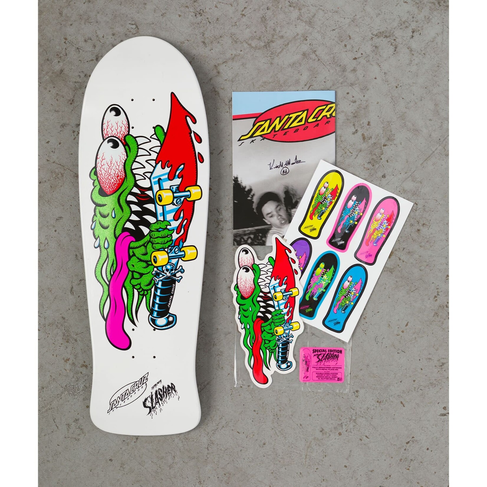 Santa Cruz Skateboards Santa Cruz Meek Slasher Special Edition Reissue Deck - 10.1" x 31.13"