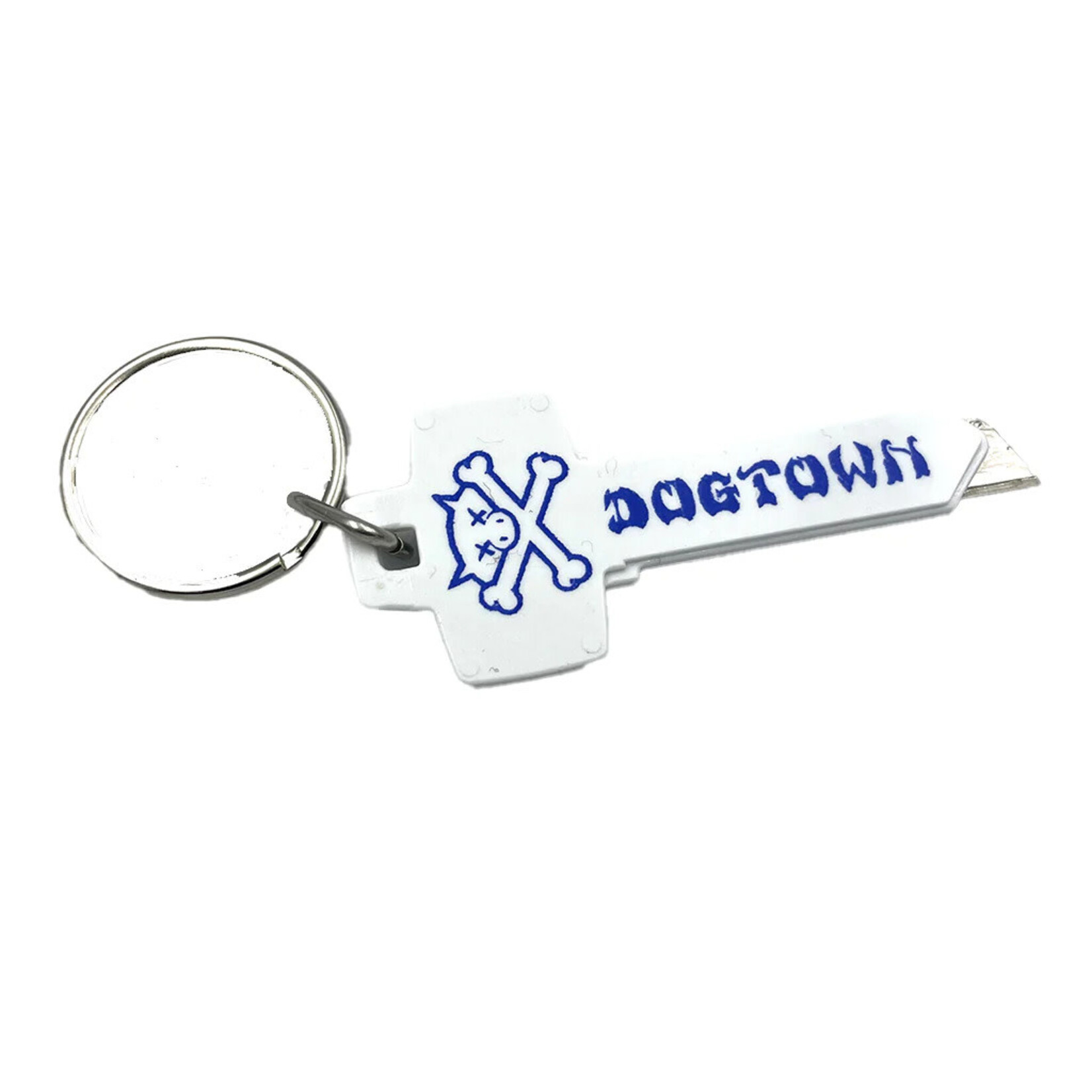Dogtown Dogtown Keychain Utility Knife - White / Blue