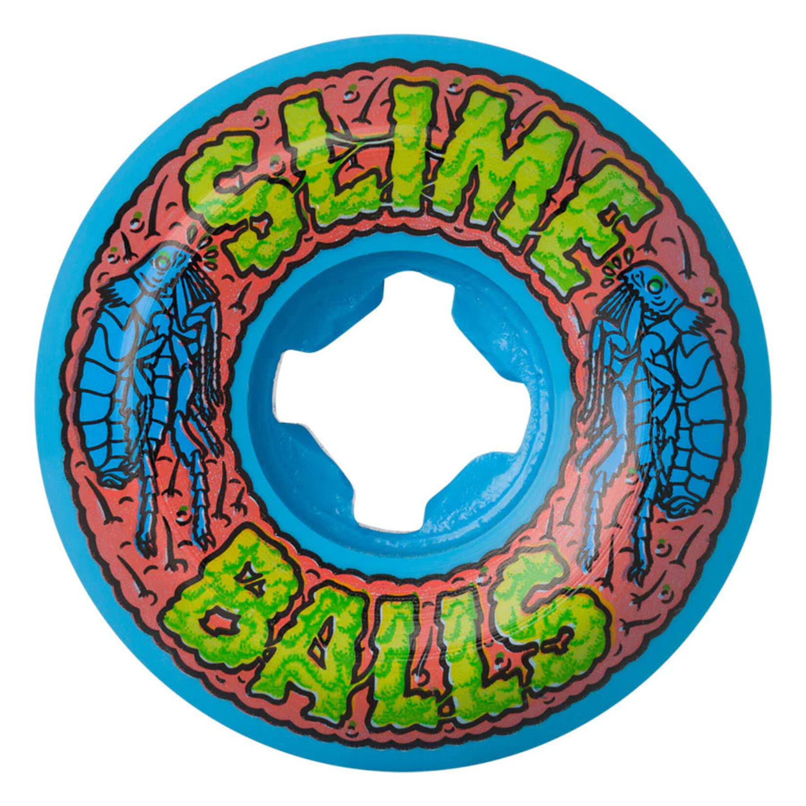 Slime Balls Slime Balls - Flea Balls Wheels - Blue - 53mm - 99a