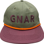 Gnarhunters GNAR 70's Rope Snapback - Green/Purple