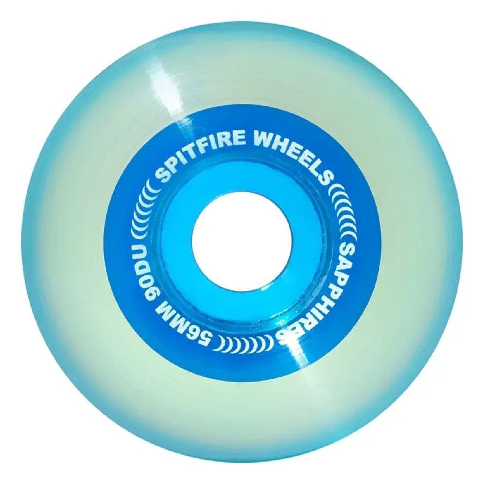 Spitfire Spitfire - Sapphire Wheels - Clear Blue - 56mm 90a