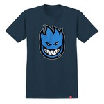 Spitfire Wheels SPITFIRE BIGHEAD FILL TEE NAVY w/ BLUE, BLACK & WHITE PRINT - SM