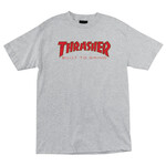 Independent Independent x Thrasher Built To Grind SS Shirt - Heather Grey - S -