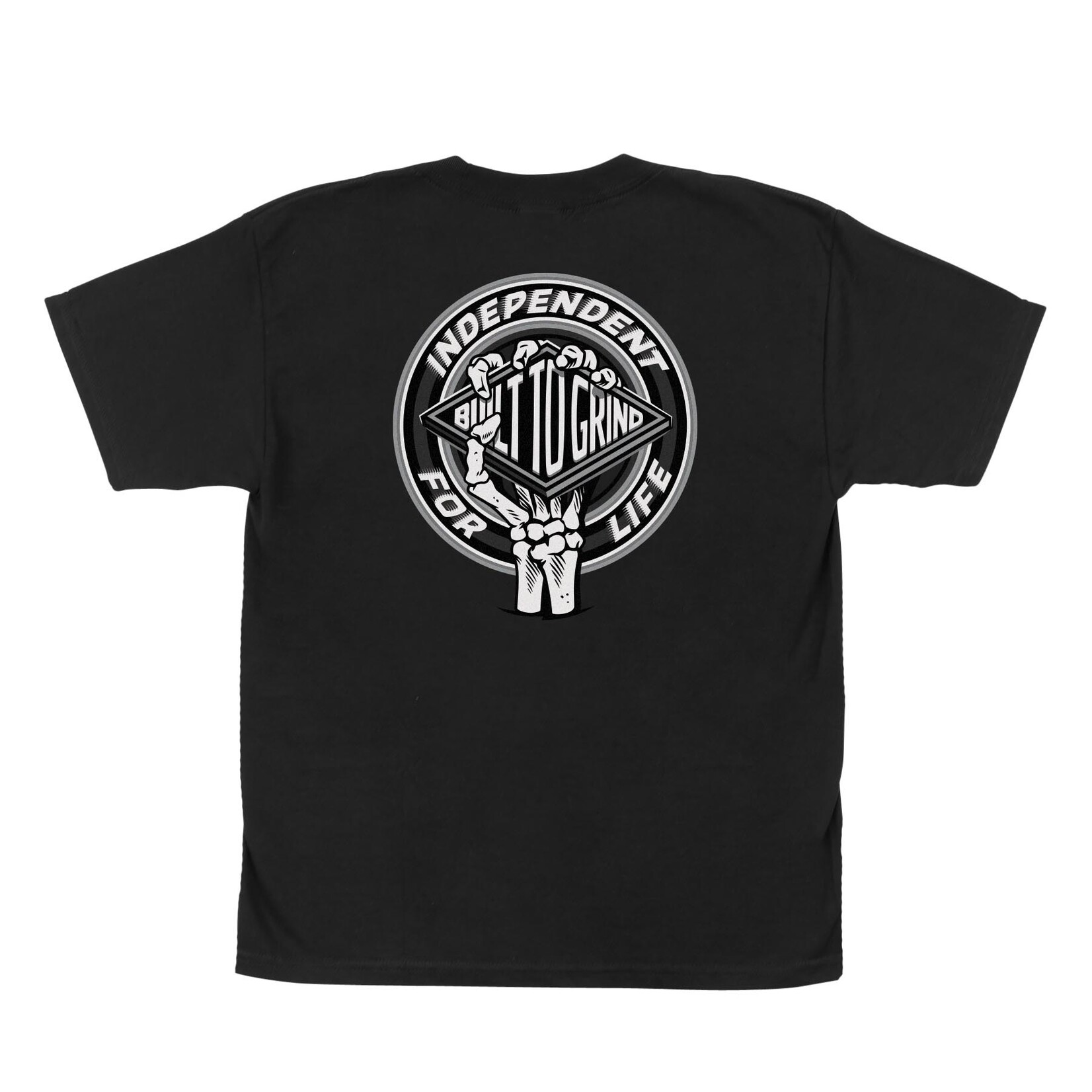 Independent Independent For Life Clutch Youth S/S T-Shirt - Black - S