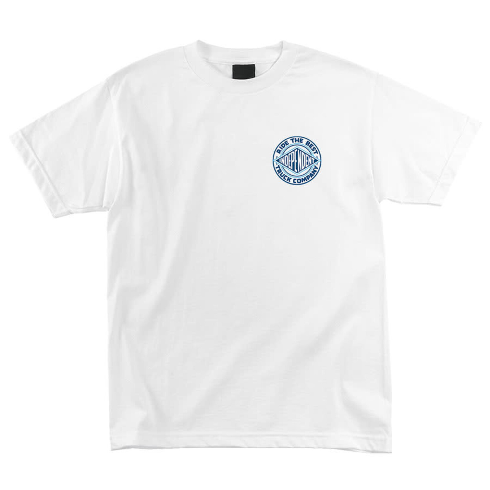 Independent Independent Mens BTG Summit S/S T-Shirt - White/Blue