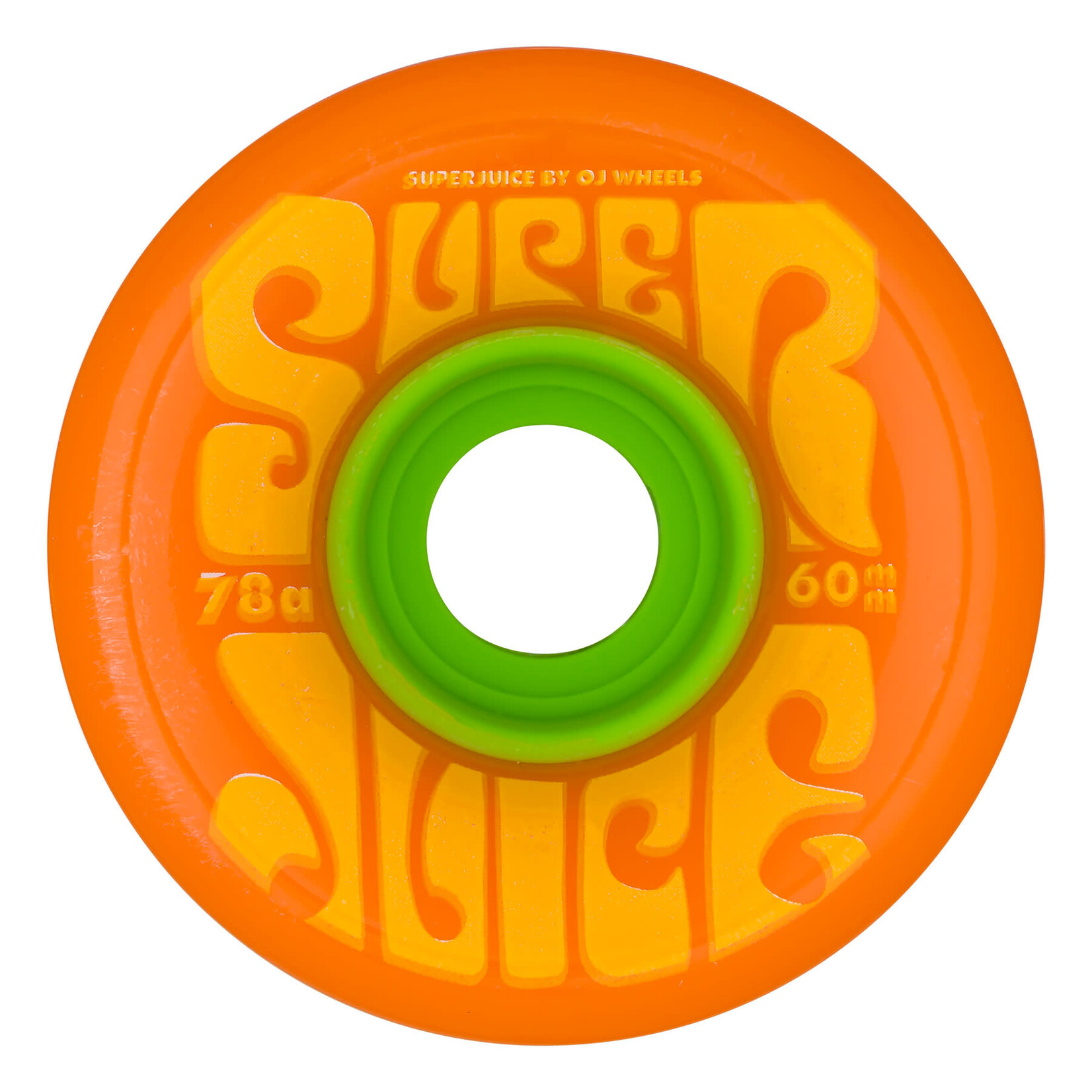 OJ Wheels OJ Super Juice Wheels - 60mm 78a - Citrus (Set of 4)