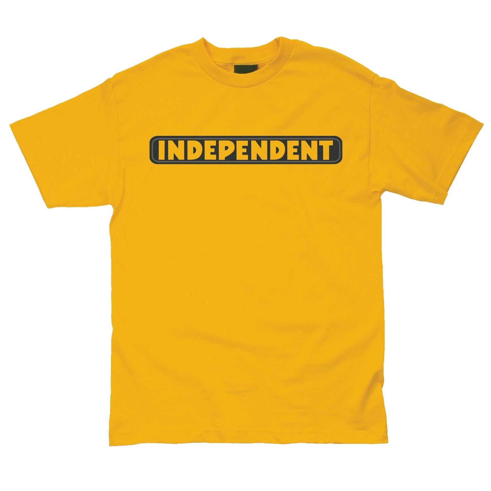 Independent Independent Bar Logo T-Shirt - Gold