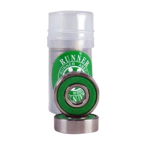 Abec-7 Abec-7 Runner Chrome Bearings - Green - Attic Skate & Snow Shop