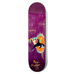 Girl Girl Bannerot Visualize Purple Skateboard Deck - 8" x  31.875" x 14.25"