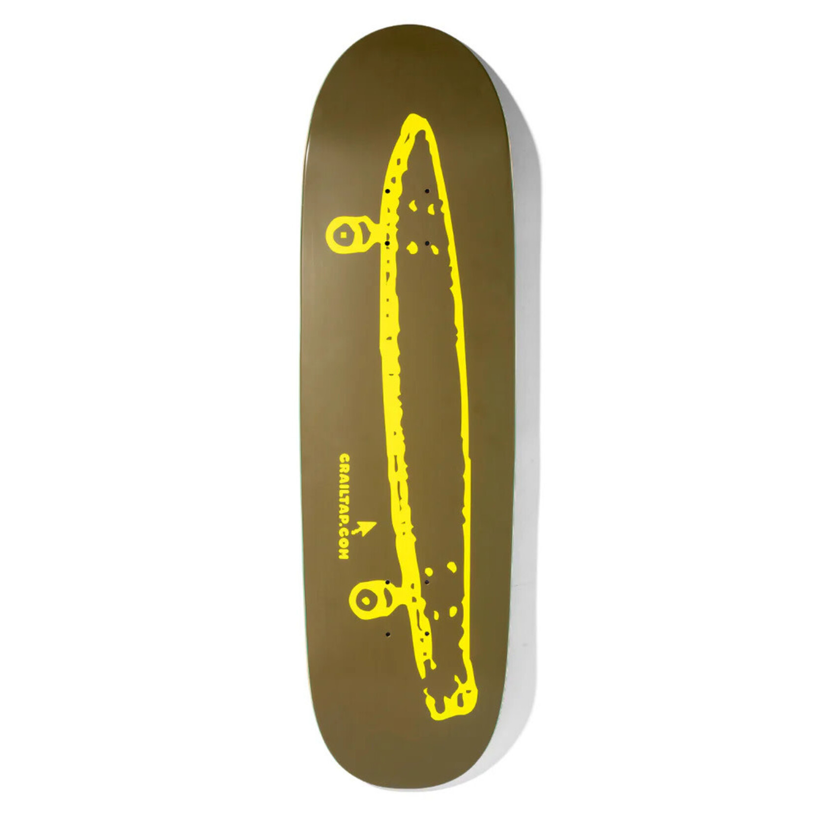 Crailtap Crailtap  Burnt Neon Skateboard Deck - 9.25" x  32" x 13.875" - Couch Shape