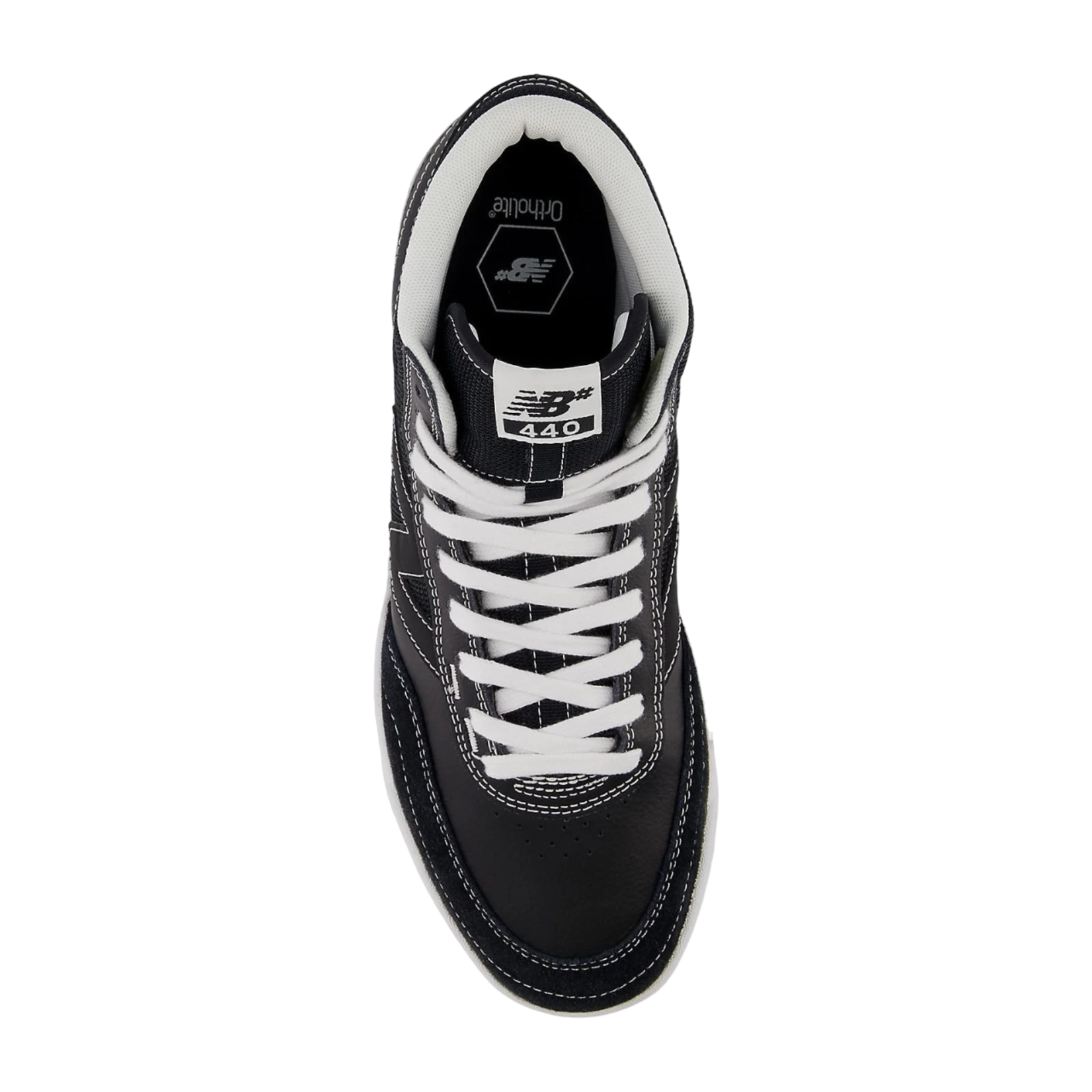 New Balance New Balance Numeric 440 High V2 Shoes - Black/White