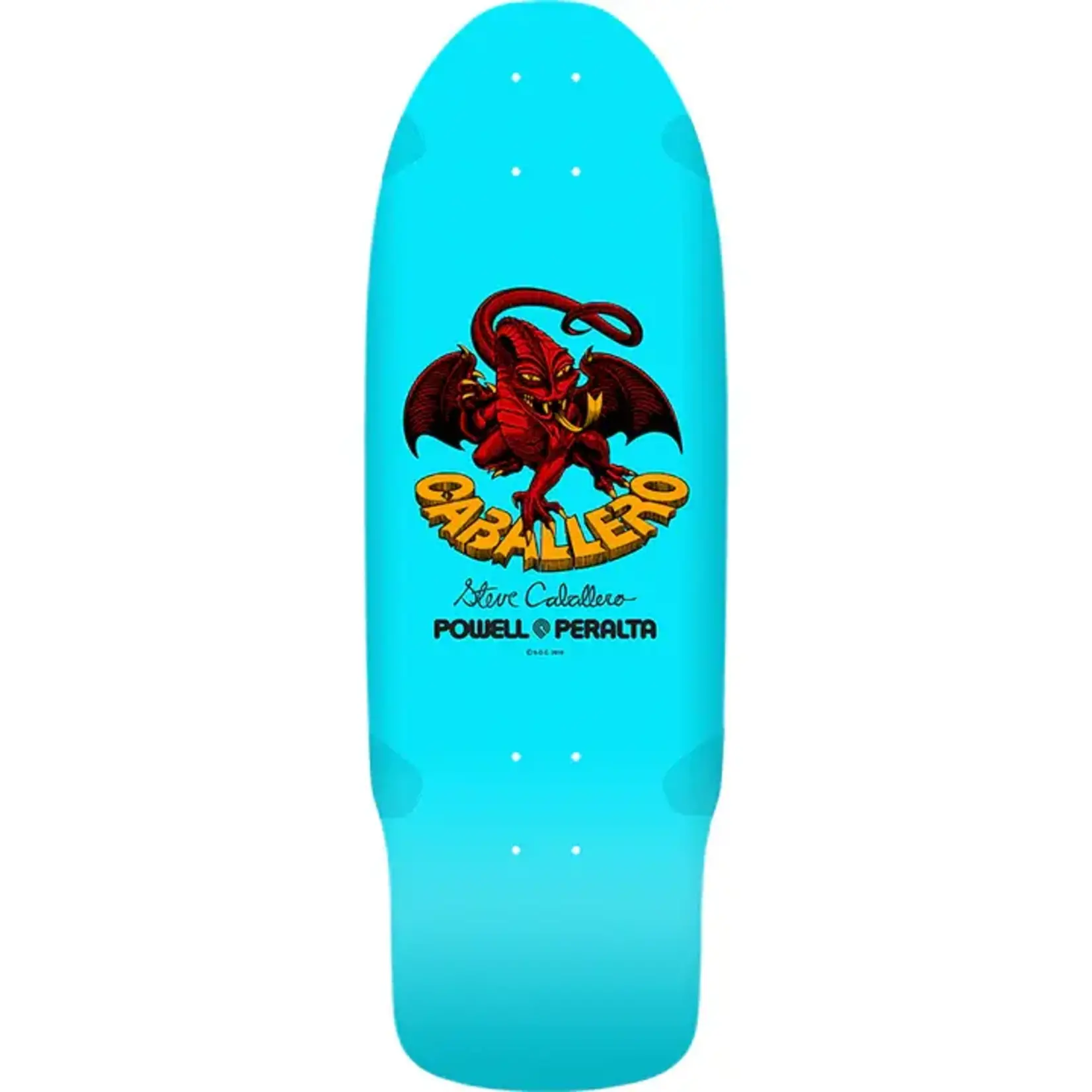 Powell Peralta Powell Peralta Steve Caballero Bones Brigade Series 15 Deck- Light Blue
