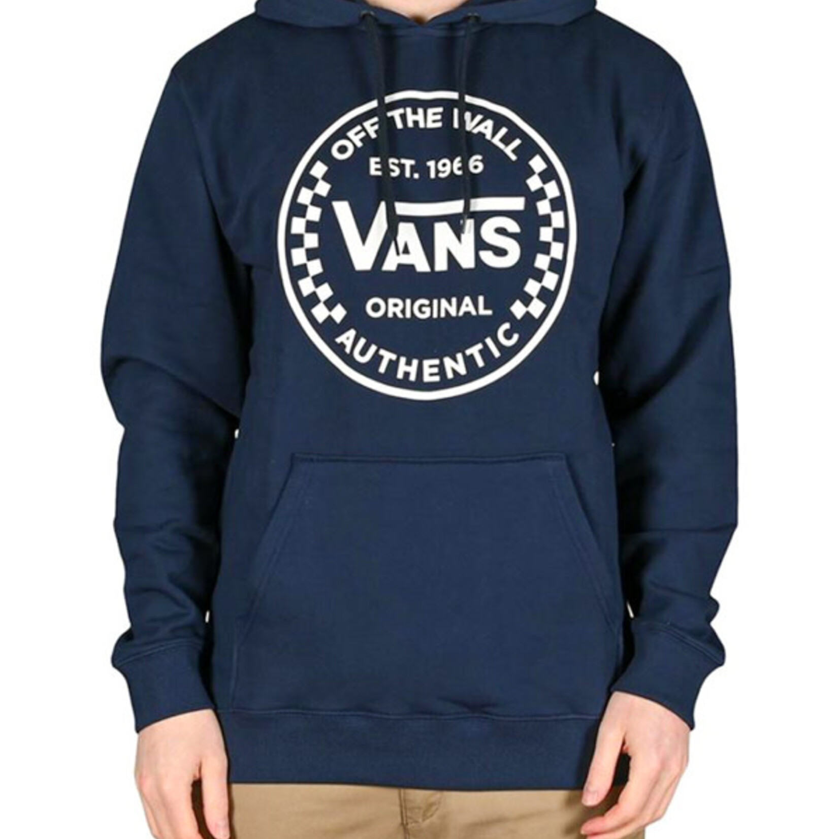 Vans Vans Authentic Checker Hoodie - Dress Blues -