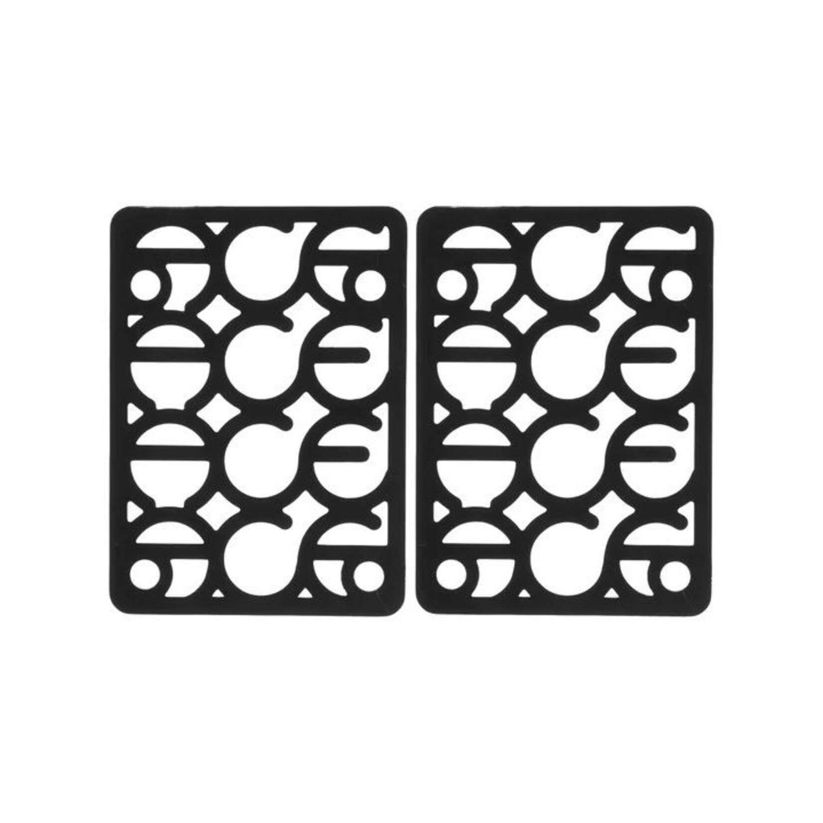 Ace Trucks Ace risers - 1/8" Black (set of 2)