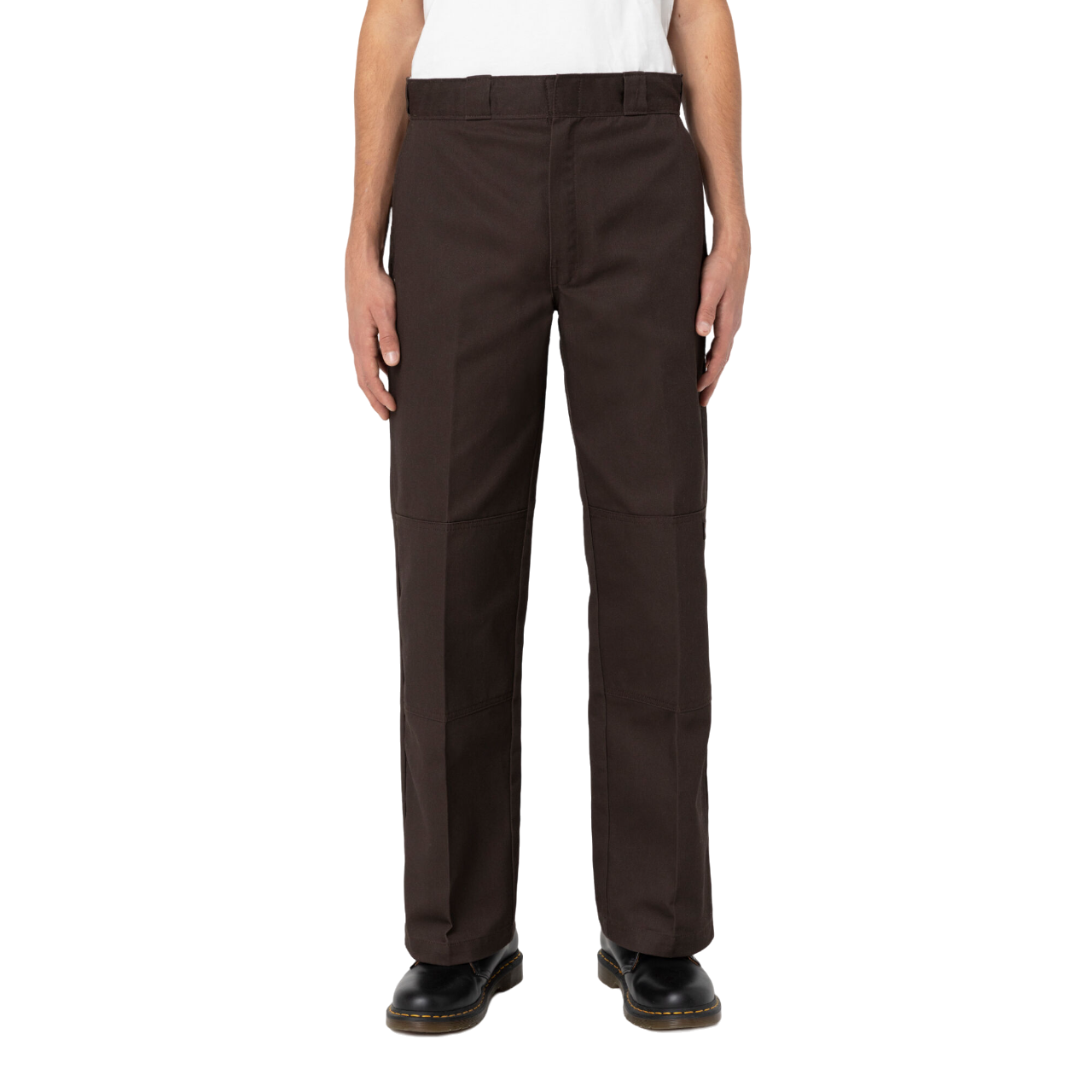 Dickies Loose Fit Double Knee Work Pants Dark Brown Attic Skate