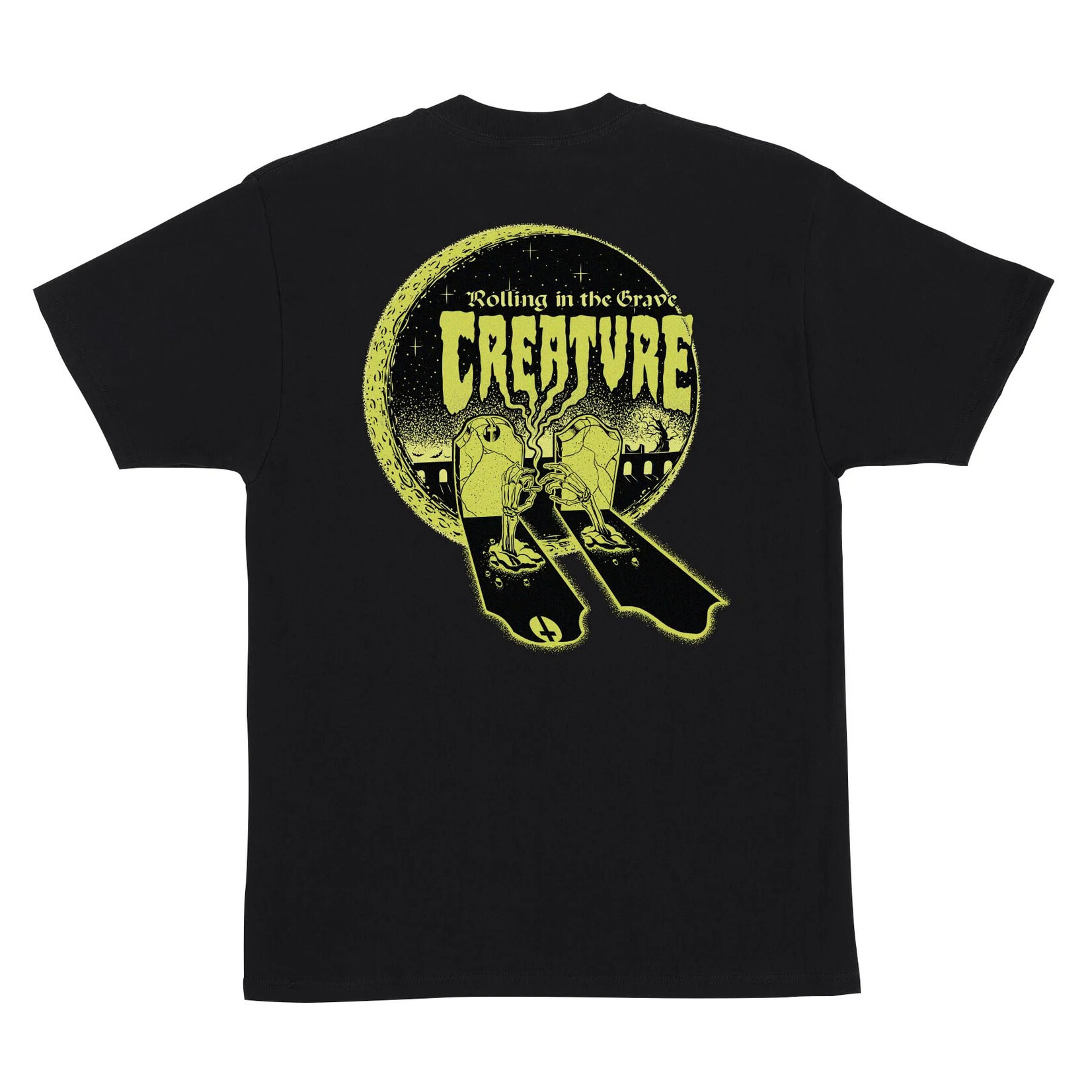 Creature Creature Grave Roller T-Shirt - Black