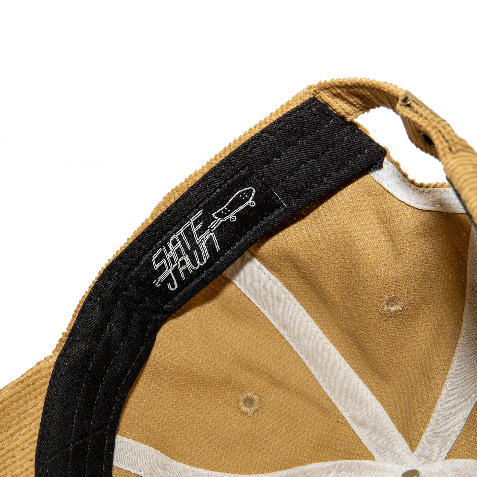 Skate Jawn Skate Jawn Cover Box 6 Panel Hat - Brown Corduroy