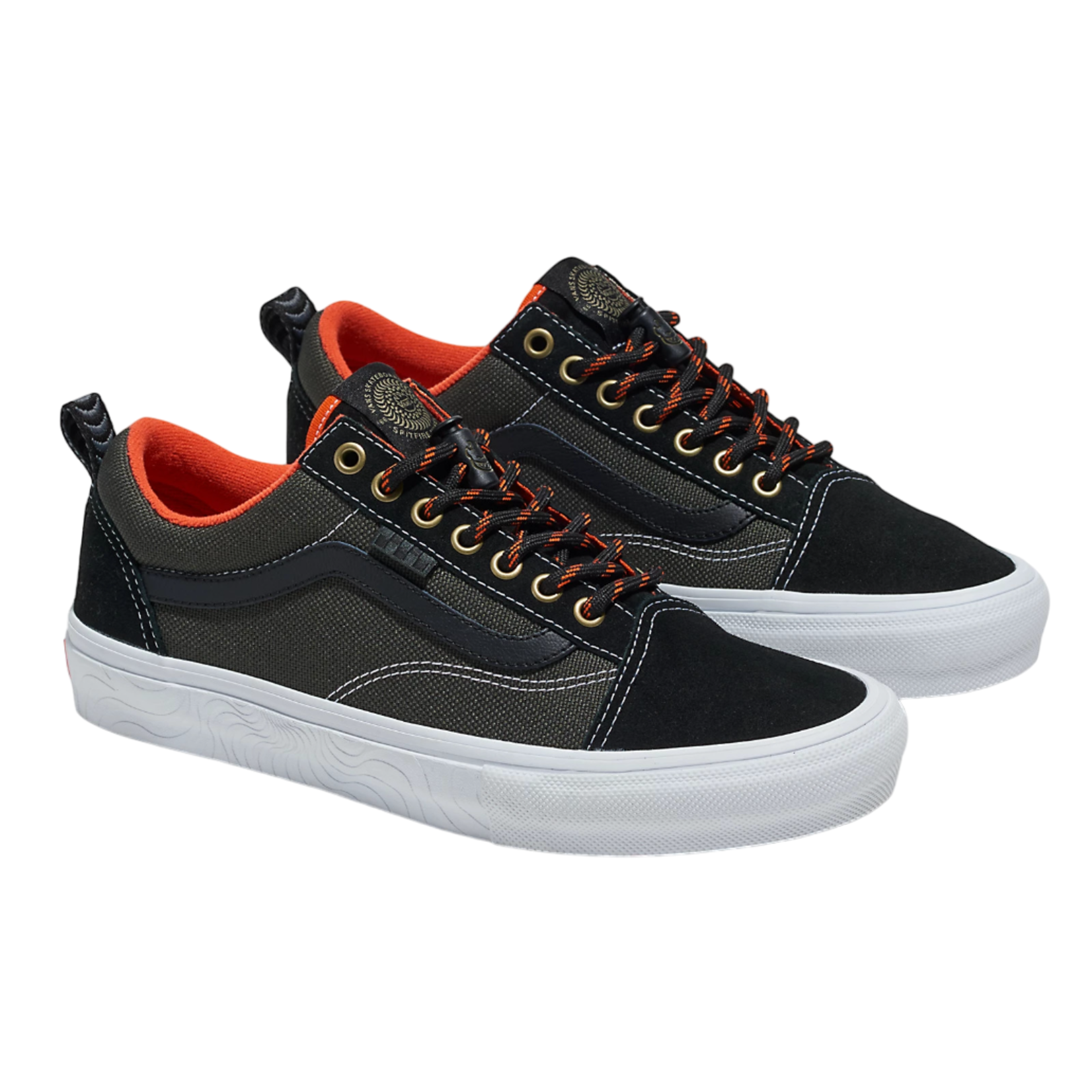 Vans Vans x Spitfire Skate Old Skool - Black/Flame -