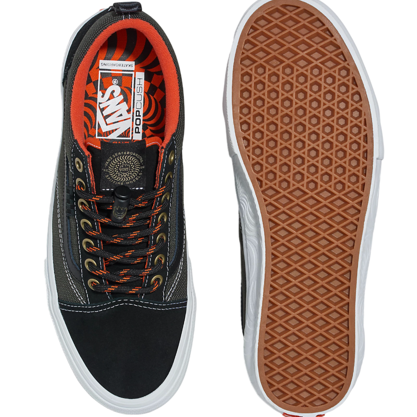 Vans Vans x Spitfire Skate Old Skool - Black/Flame -