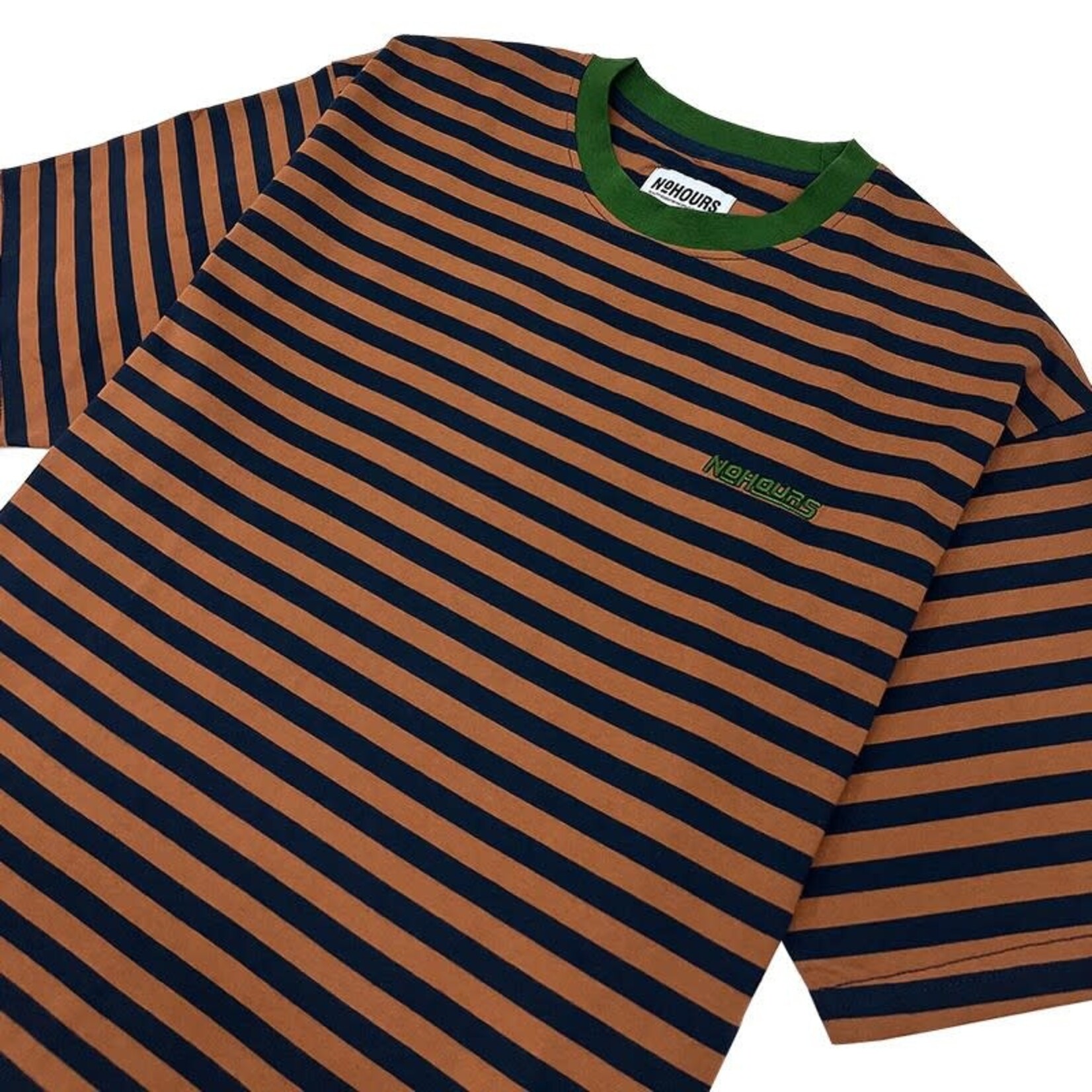 No Hours No  Hours Leftovers T-Shirt - Brown/Dark Navy