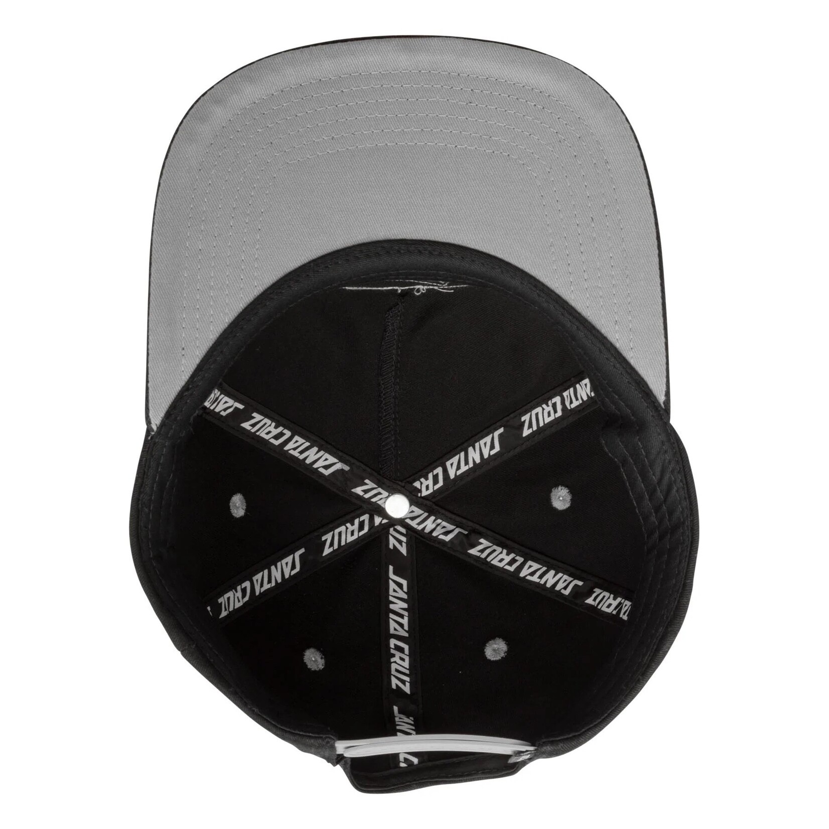 Santa Cruz Skateboards Santa Cruz Kendall Wolf Snapback Hat - Black