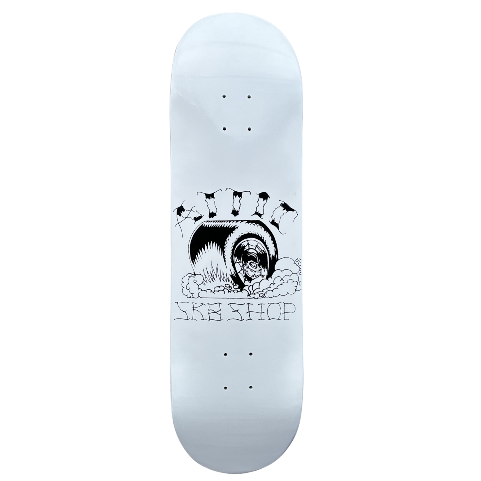 ATTIC Attic - Smoked Out Deck - 8.50" x 32" x 14.25" Screen Printed and handcrafted in USA/Mexico Boarder