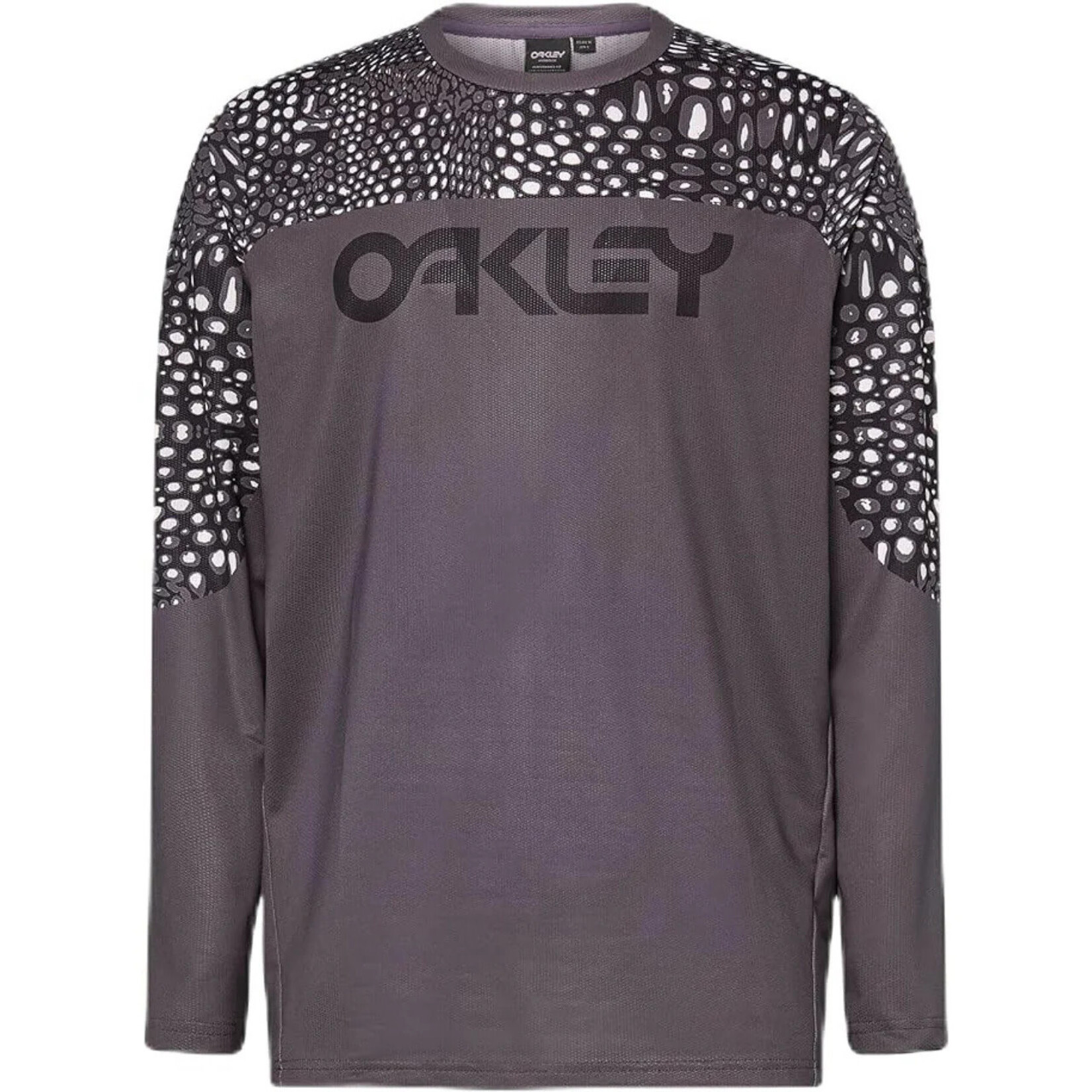 Oakley Oakley Maven Coast LS Jersey - Distorted Frog Black