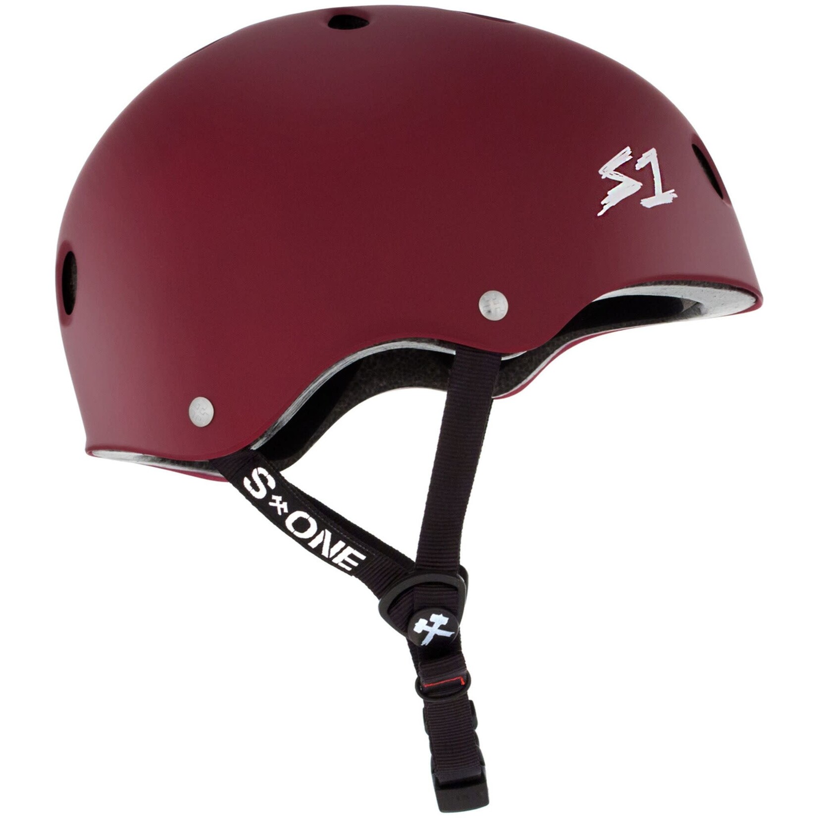 S-One Helmets S-One Lifer Helmet - Maroon Matte - Medium