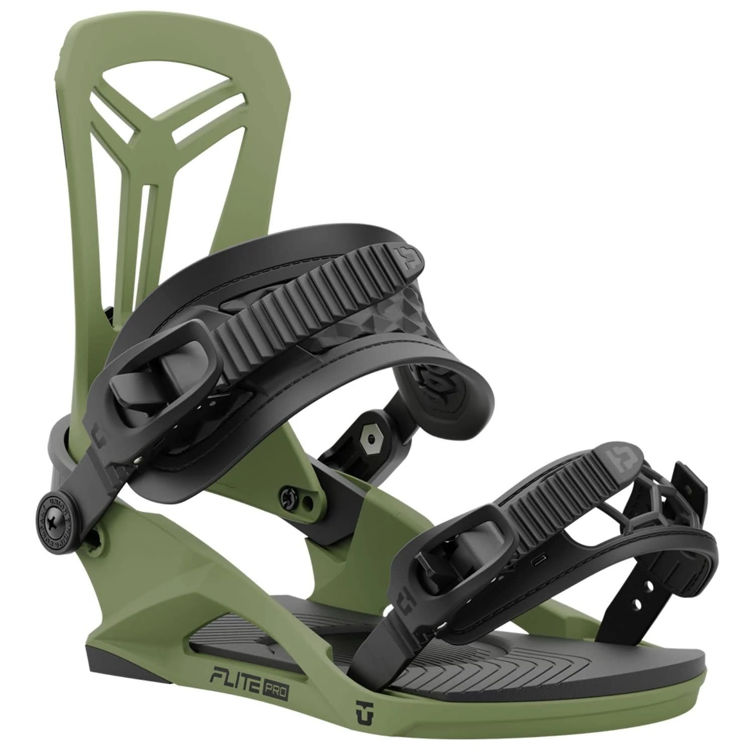 2025 Union Flite Pro Bindings Olive Attic Skate & Snow Shop
