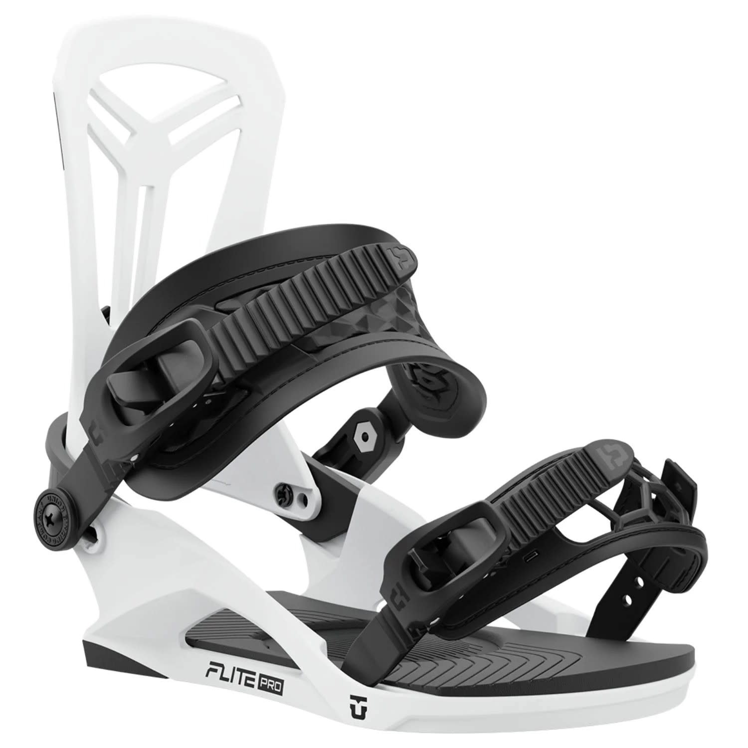 2025 Union Flite Pro Bindings White Attic Skate & Snow Shop