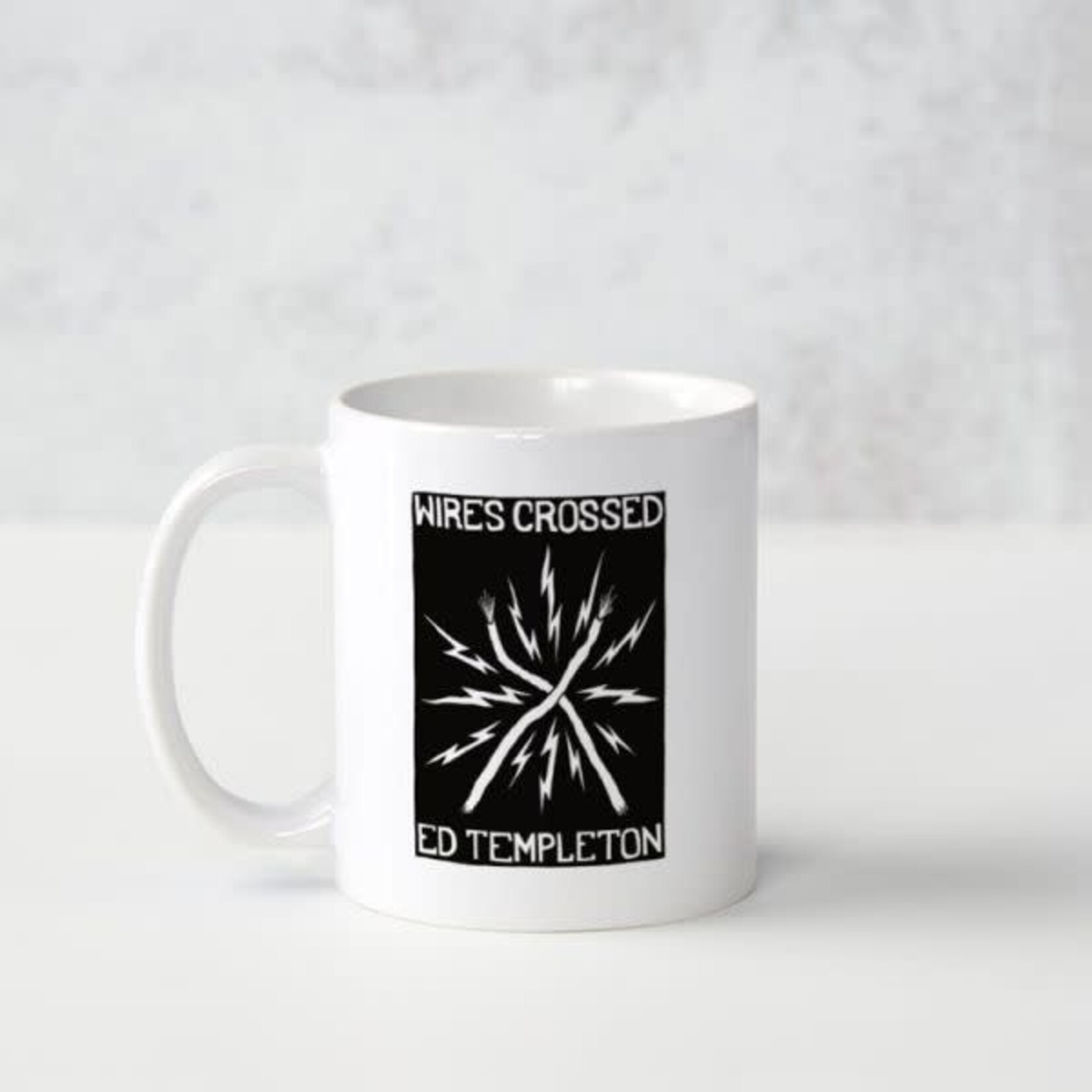 Toy Machine Toy Machine Wires Crossed Mug - White or Bone